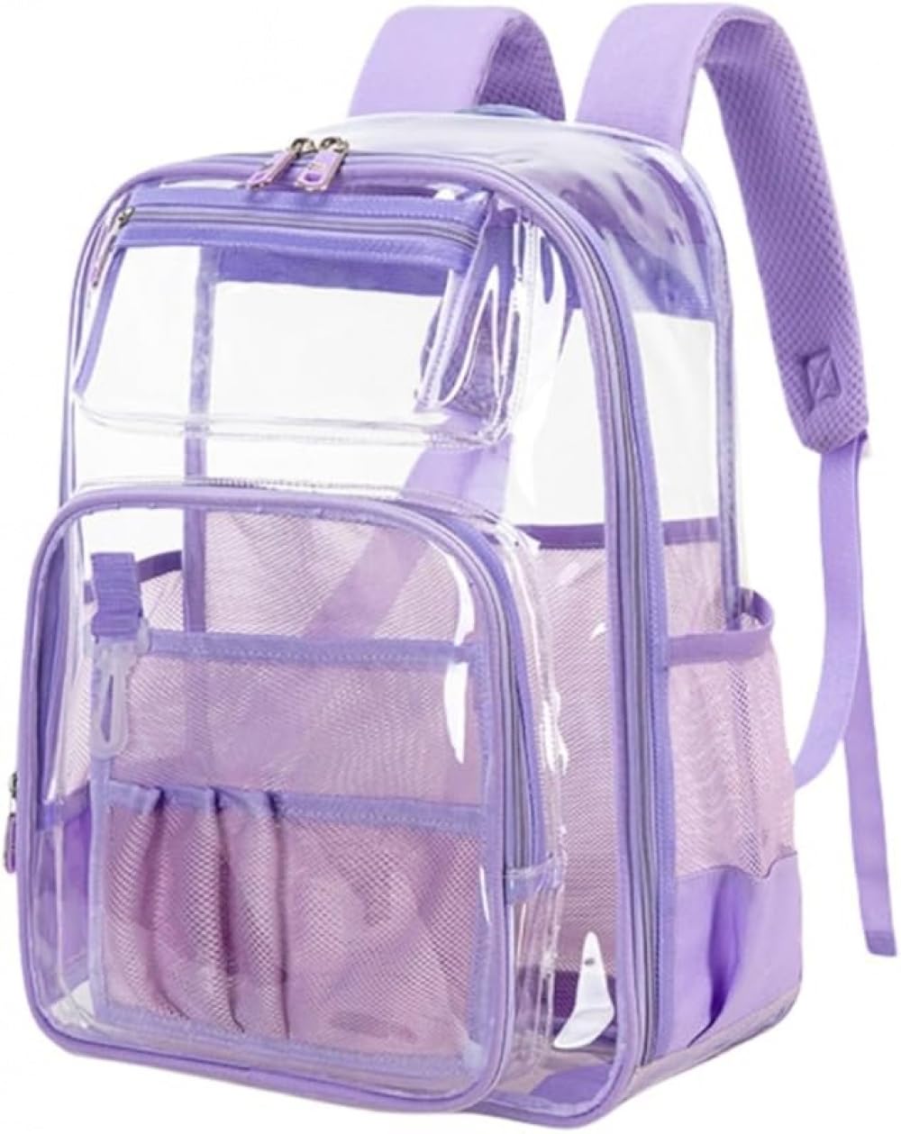 [] 大容量クリアリュック｜防水＆軽量PVC素材｜多機能で使いやすい透明バッグ｜学校・旅行・アウトドア..