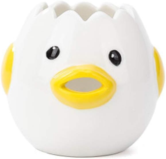 卵黄分離器 卵 黄身 白身 分ける 器具 卵黄セパレータ セラミック 可愛いキッチンツール 調理器具 卵黄..