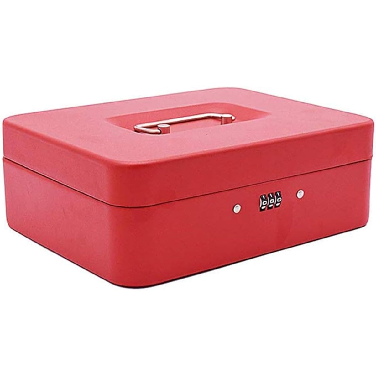 金庫 手提げ金庫 安心保管ボックス 金属製 A4 A5 A6サイズ ミニ金庫 盗難防止 スクラブの表面 (25*20*9..