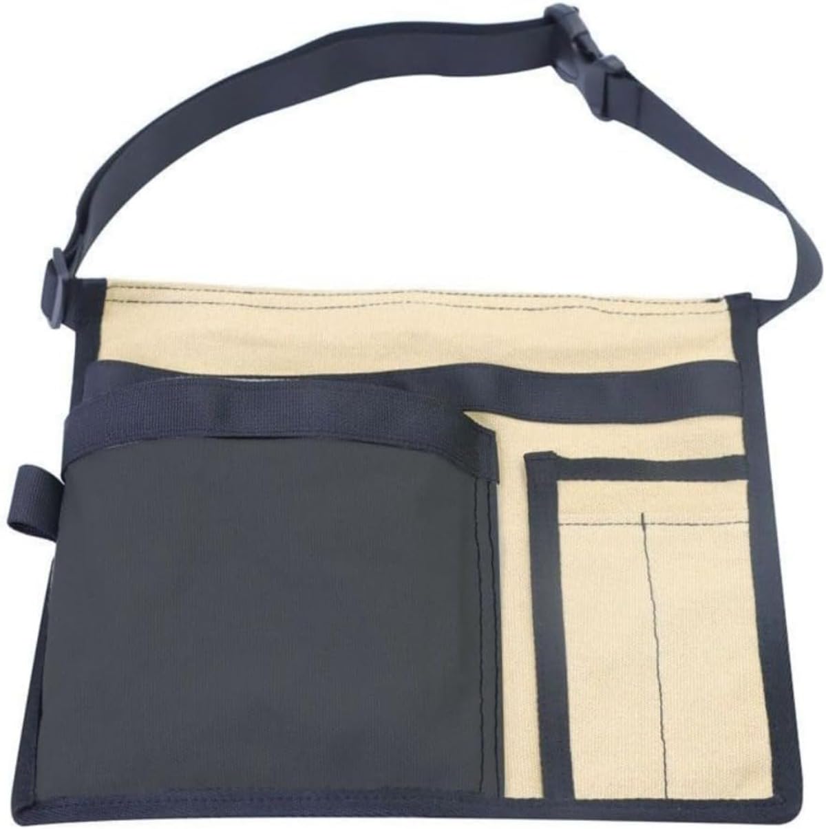 工具腰袋 し エプロンンバッグ ウエスト 現場 腰袋 道具袋 作業用ポーチ 大容量 調節可能なストラップ..