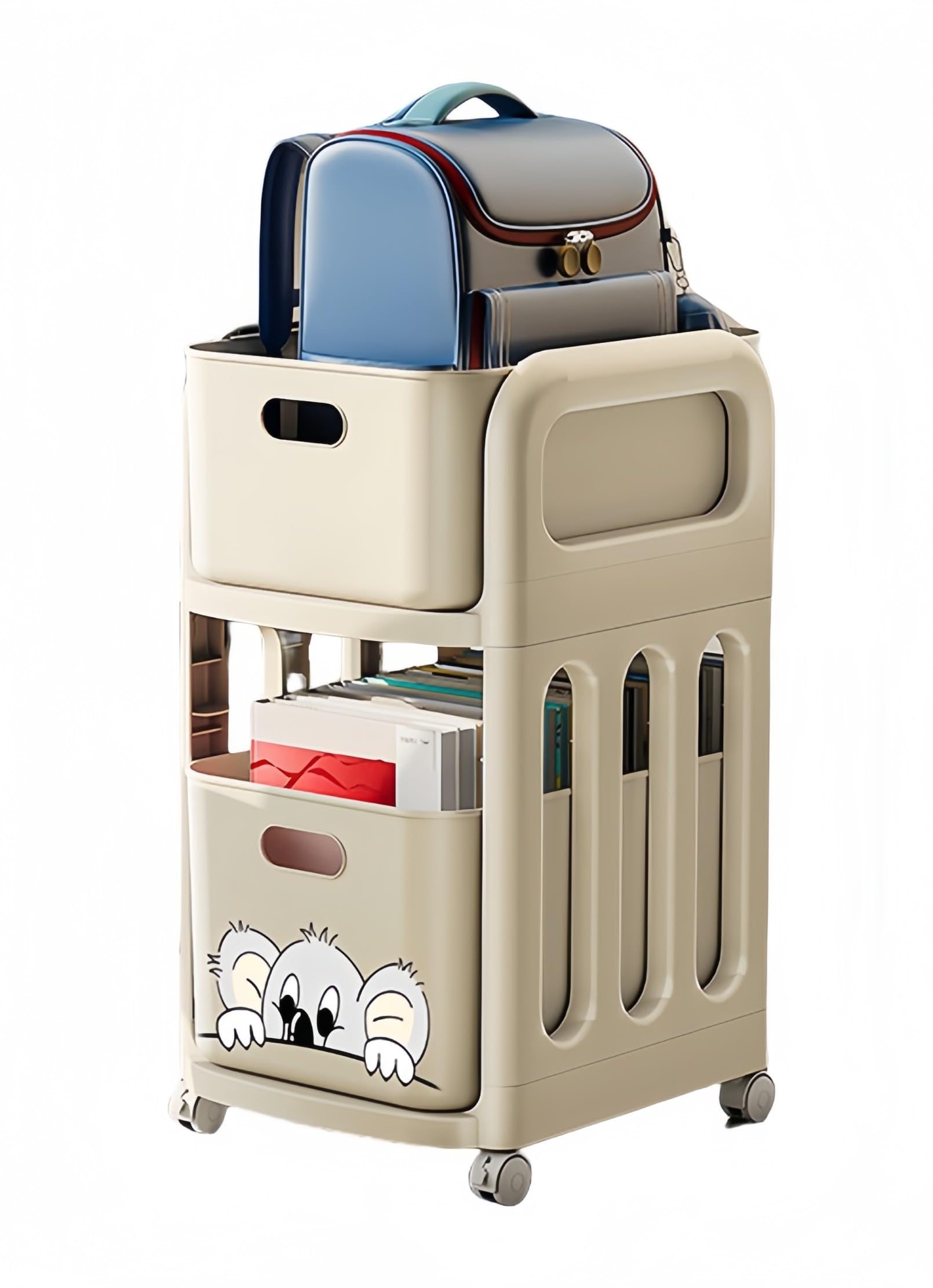 ランドセルラック 書類棚 収納棚 収納ラック ファイルワゴン サイドワゴン キャビネット デスク整理 組..