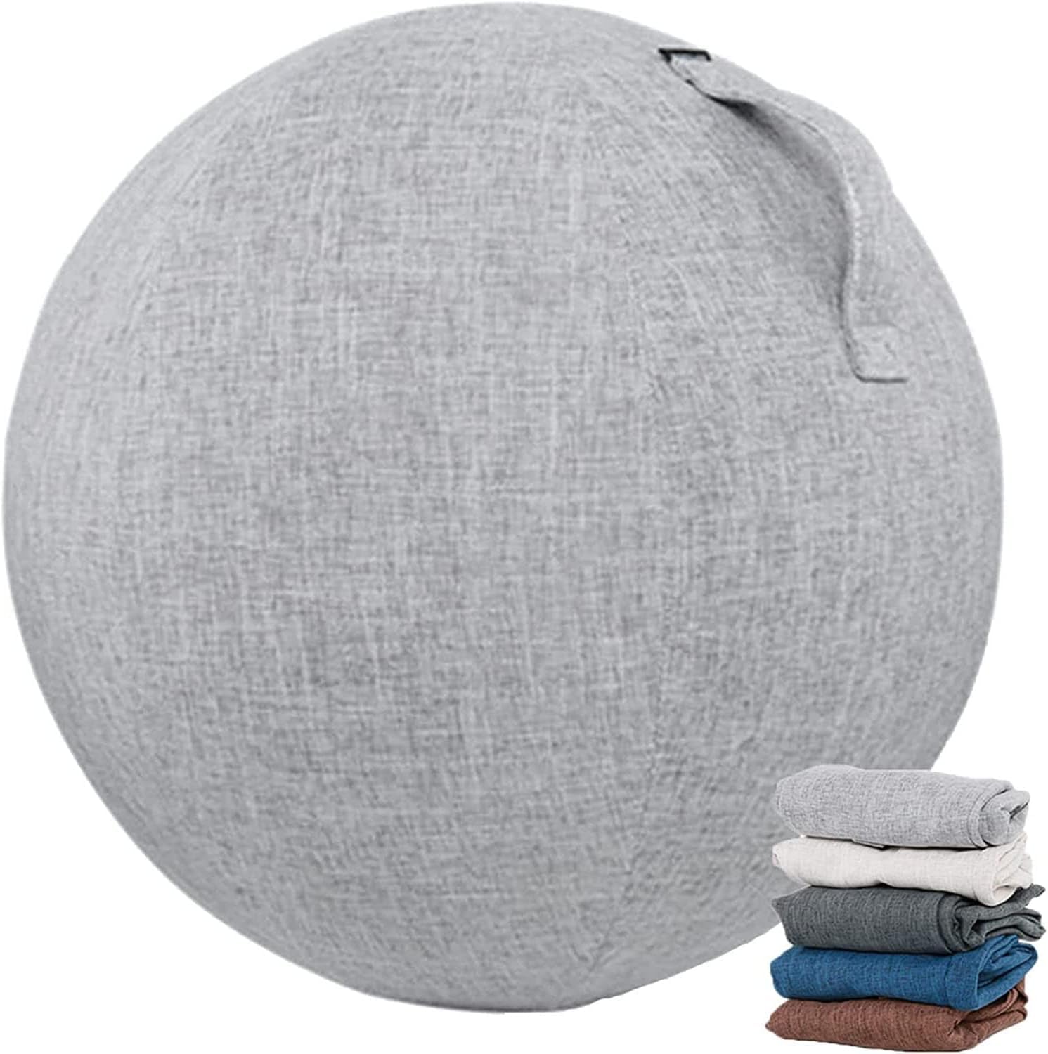 55cm/65cm/75cmバランスボール カバー ヨガボールカバー出産シッティングボールチェアプロテイブカバー..