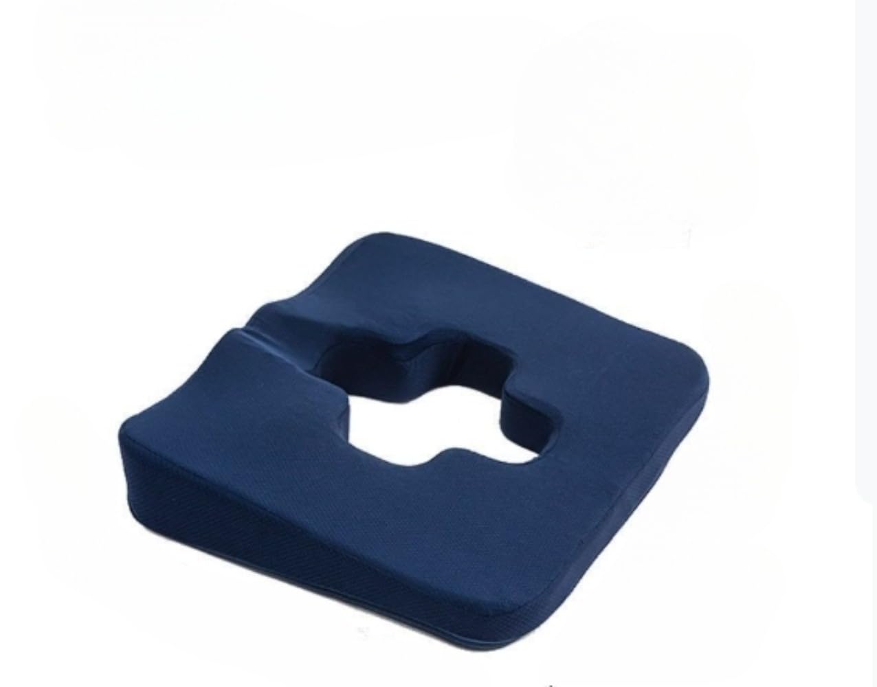 床ずれ防止クッション 介護用尾骨 圧力分散 車椅子用ジェル 蒸れ防止 通気性 カバー付き 介護施設に最適 洗える 衝撃吸収 高齢者へのプレゼント 持ち運び便利 (ネイビー（基本）)のサムネイル