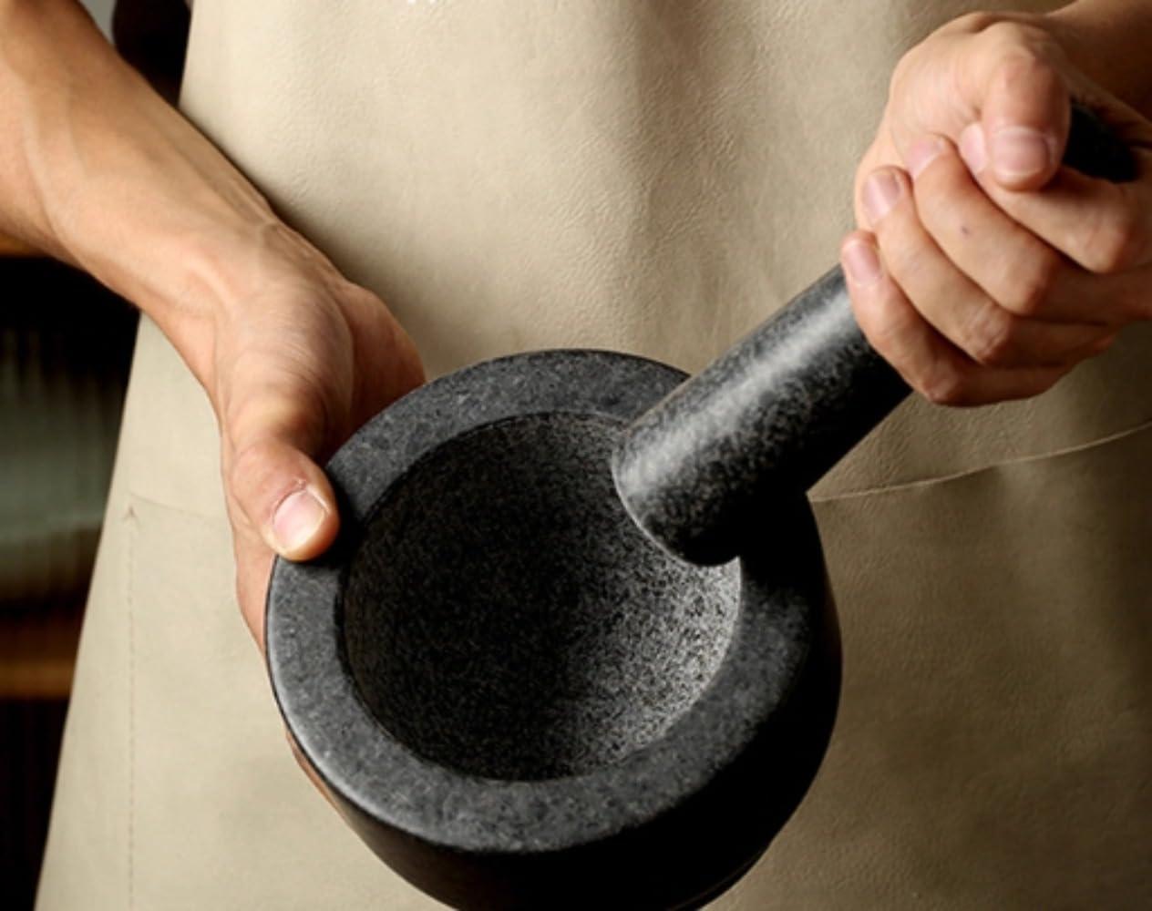 石臼 花崗岩 乳鉢 石うす すり鉢 にんにくつぶし 薬研 抗菌 健康 安全 乳鉢 調味料 すり鉢 多用途 コー..