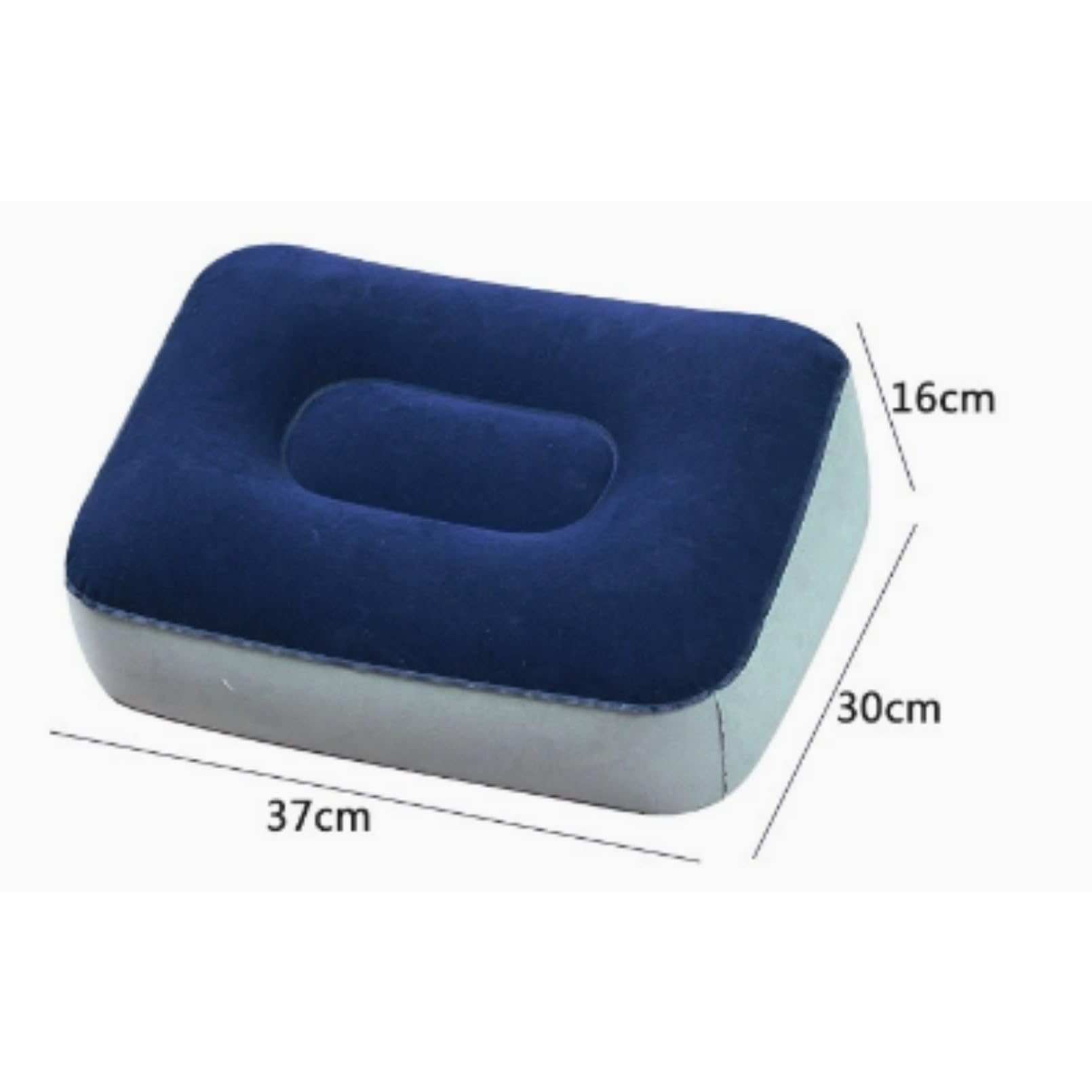 枕足、飛行機フットレスト、脚枕、ウエストインフレーション、37*30*16 cm旅行枕、アウトドア単層、PVC..