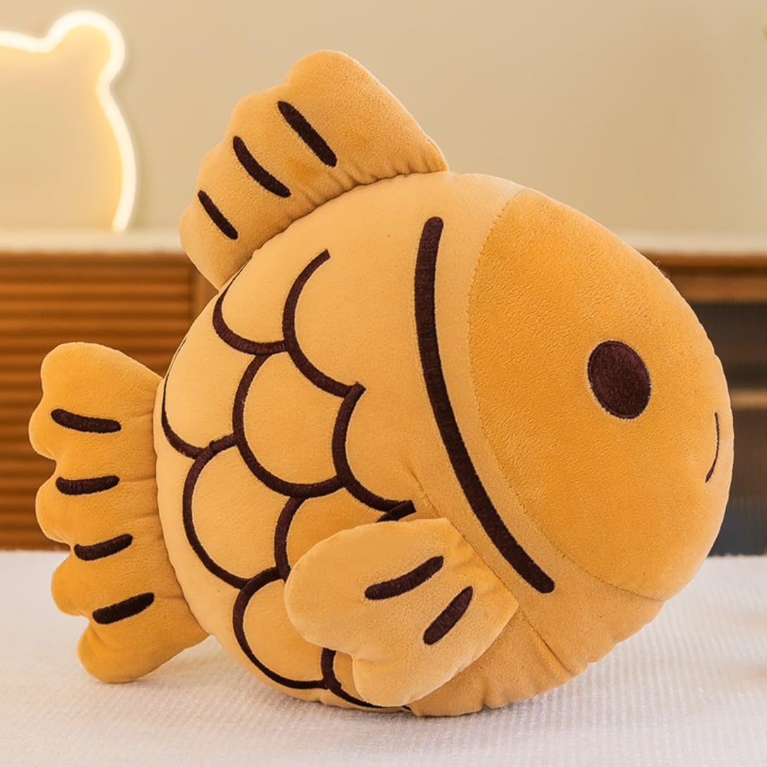 ぬいぐるみ 抱き枕 おもちゃ 鯛焼き 魚 可愛い 柔らかい ふわふわ 萌え萌え 癒し 赤ちゃん 子供 部屋装..