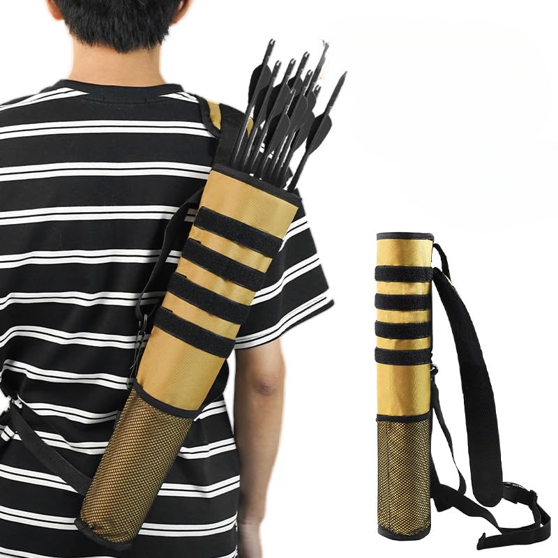 アーチェリー器材競技ショルダーバックウエストバッグ円筒多機能戦術多用矢筒屋外アーチェリーバッグ