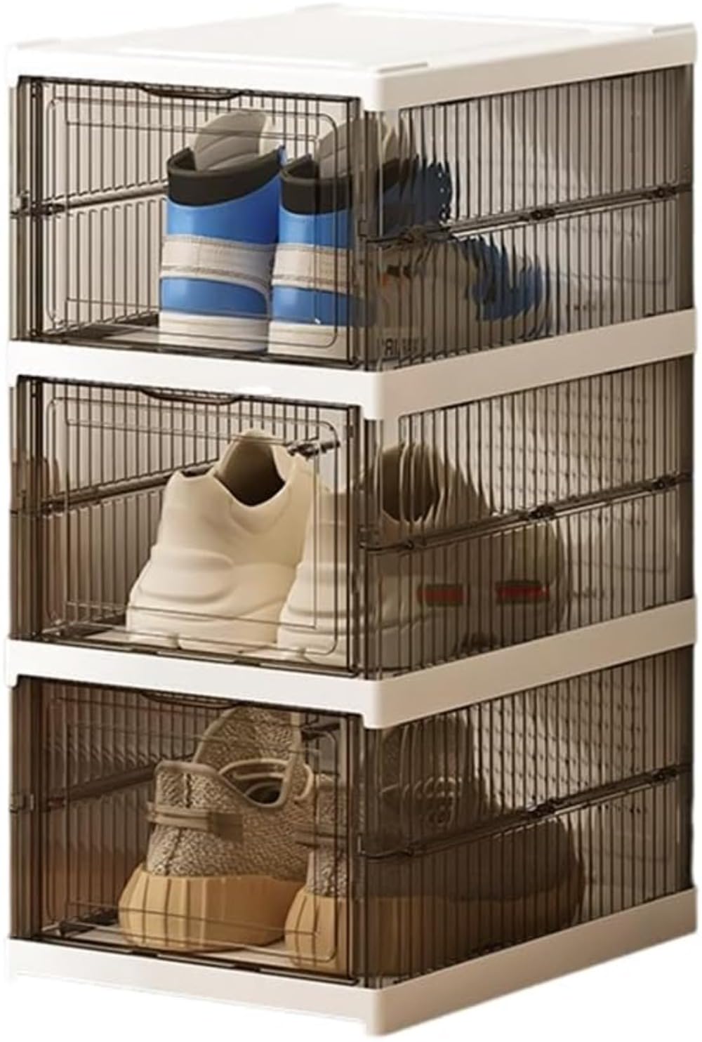 シューズボックス 折り畳み シューズラック 大容量 靴箱 コンパクト 省スペース 下駄箱 組立簡単 靴置..