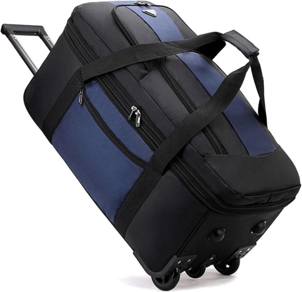 ボストンキャリーバッグ ボストンバッグ 大容量男女兼用 合宿 出張 ビジネス 旅行 静音 防水 折りたた..