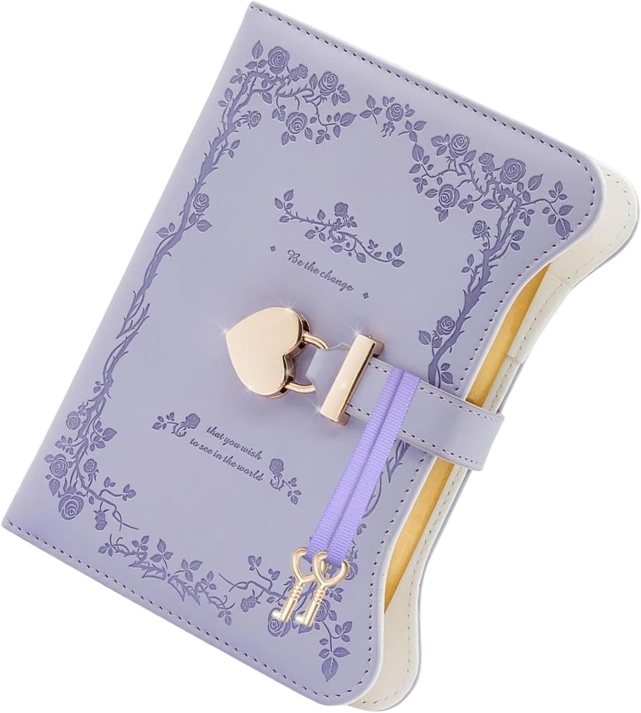 日記帳 鍵付き パスワードノート ロック付きジャーナル レザー ジャーナル 秘密ノート ロックとキ ペー..