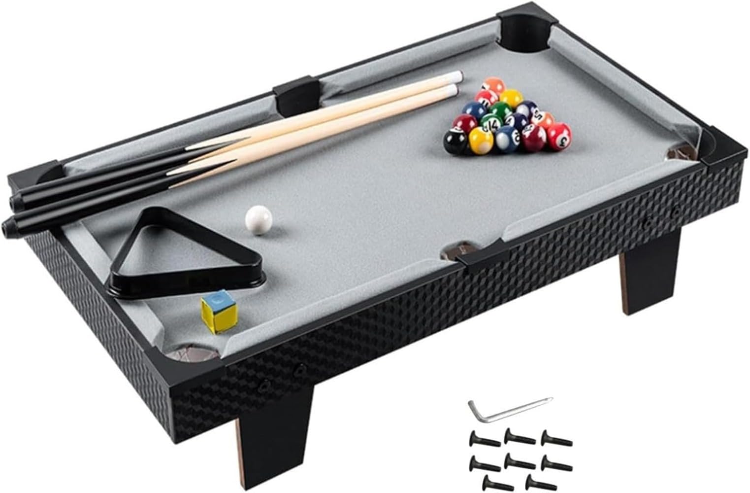 ビリヤード台セット、家庭で楽しむ新感覚ゲーム (81*40*15.5) [並行輸入品]