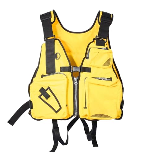 ライフベスト ライフジャケット 釣りベスト 防災服 強い浮力 ポケット付き 釣り、海釣、カヤックボート..