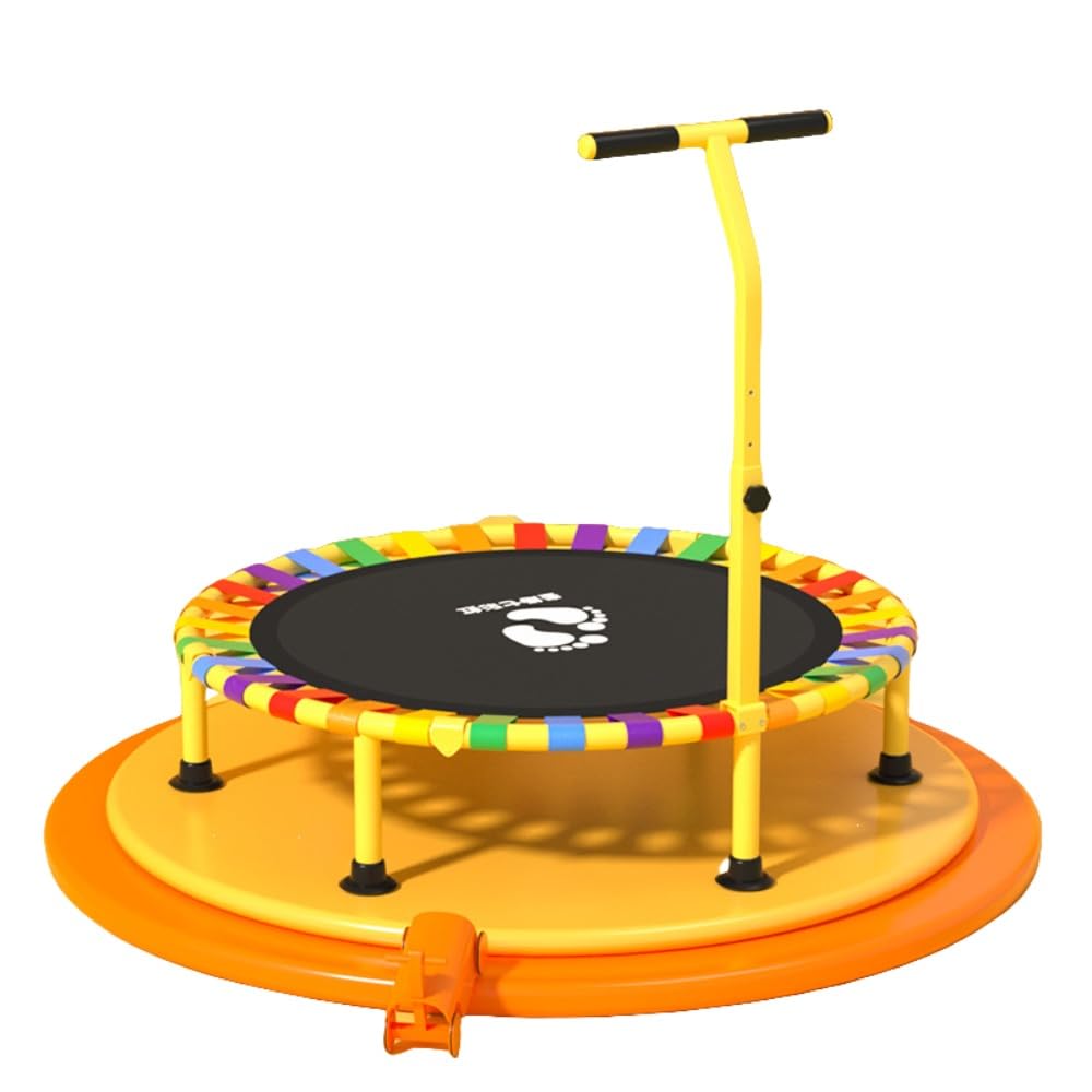 トランポリン 折りたたみトランポリン 静音 6本脚 耐荷重400kg トランポリン 子供 大人 ダイエットマッ..