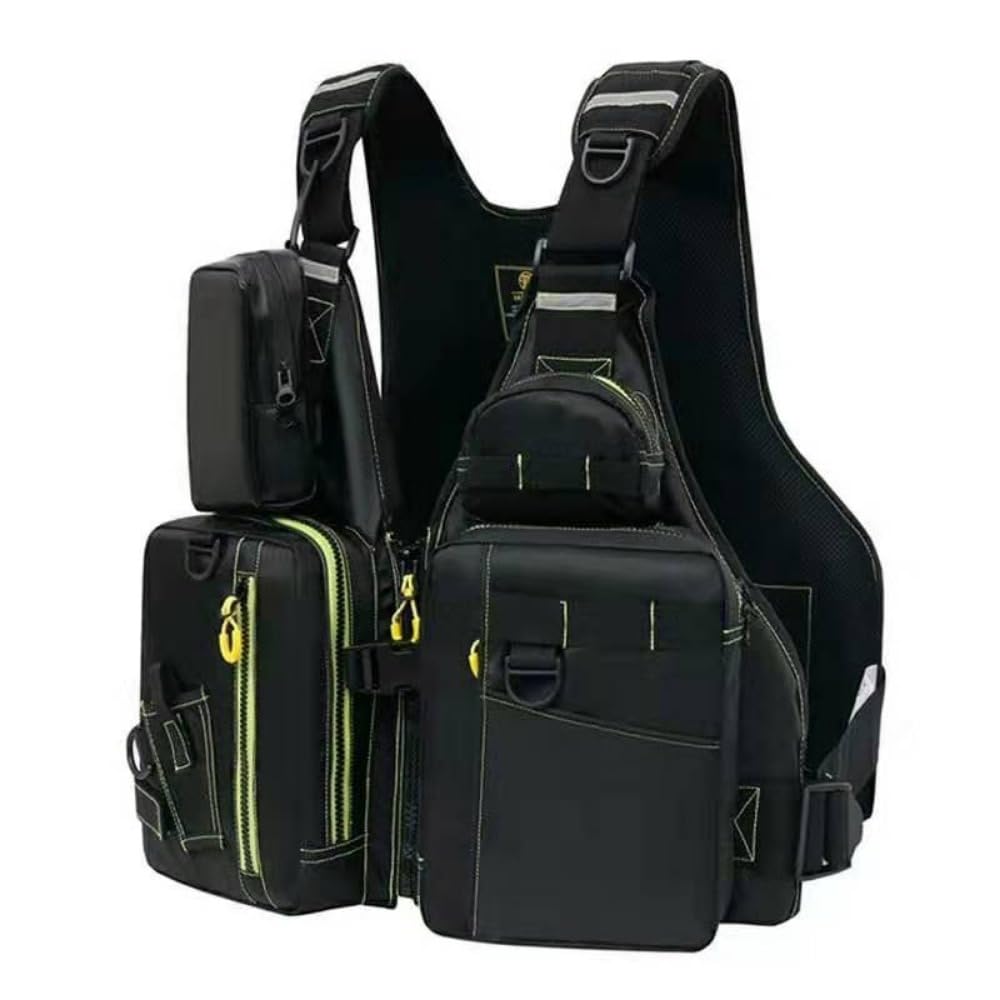 ライフジャケット、フローテーションベスト、大人用海釣りベスト、通気性、高浮力素材、軽量、収納力、..