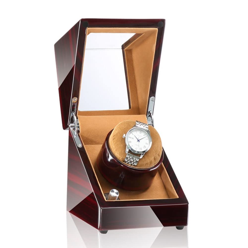 ワインディングマシーン 1本巻き上げ ウォッチワインダー 腕時計自動巻き器 時計ケース 静音設計 男女..