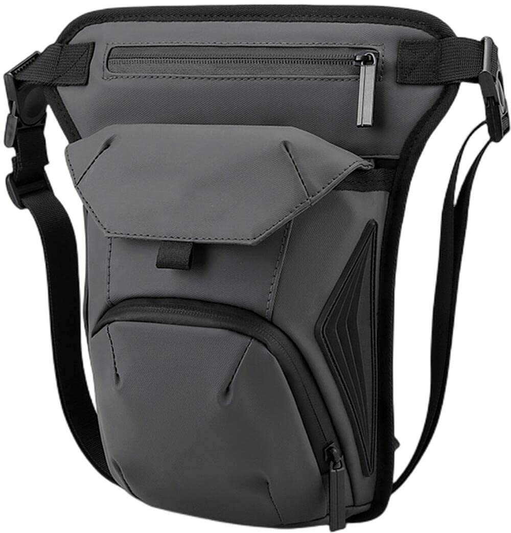 ヒップバッグ 防水 レッグバッグ レッグポーチ バイク ウエストバッグ...(4)