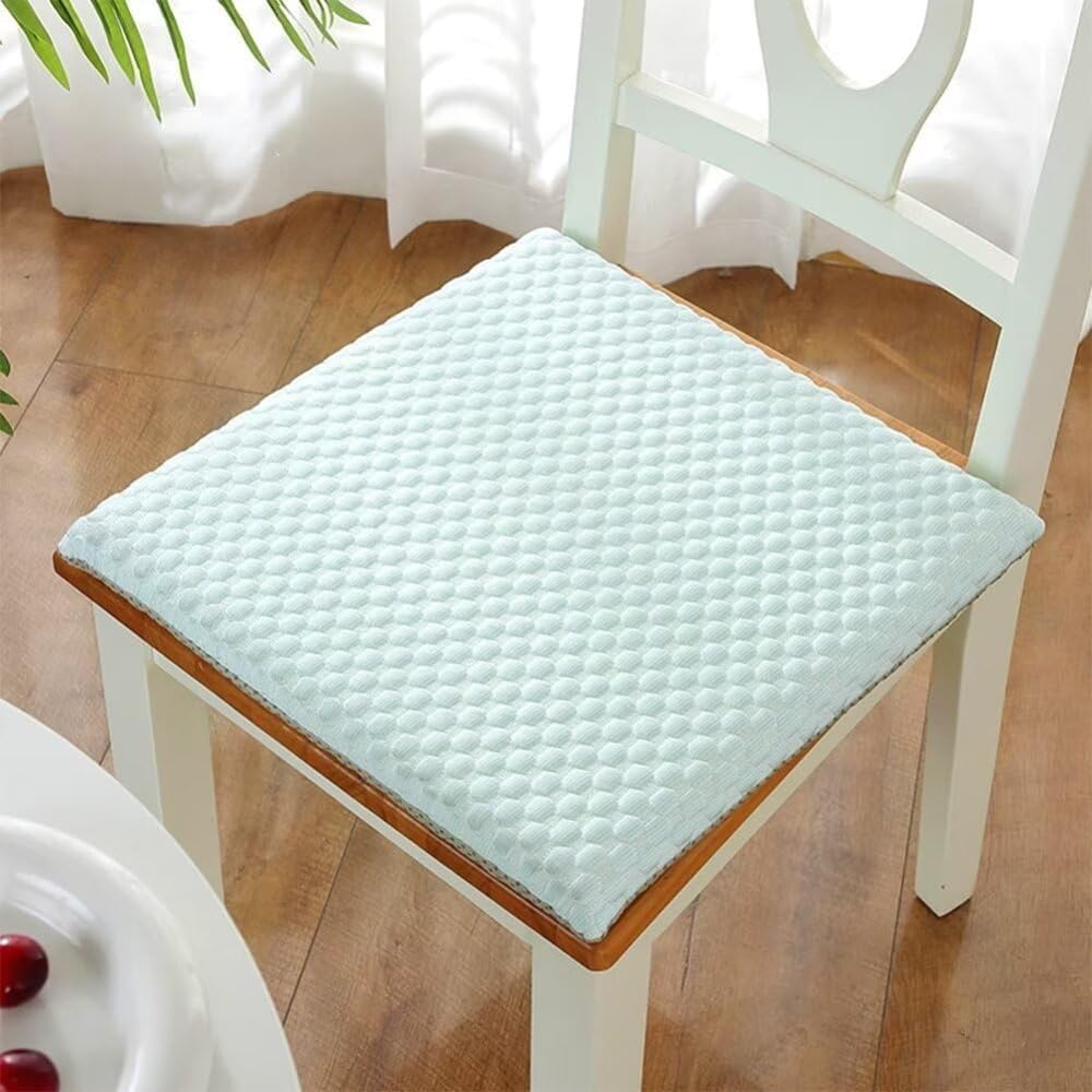 夏用 クッション 座布団 冷感 40*40*4.2cm 座面クッション 滑り止め フロアクッション 夏用 椅子 クッ..