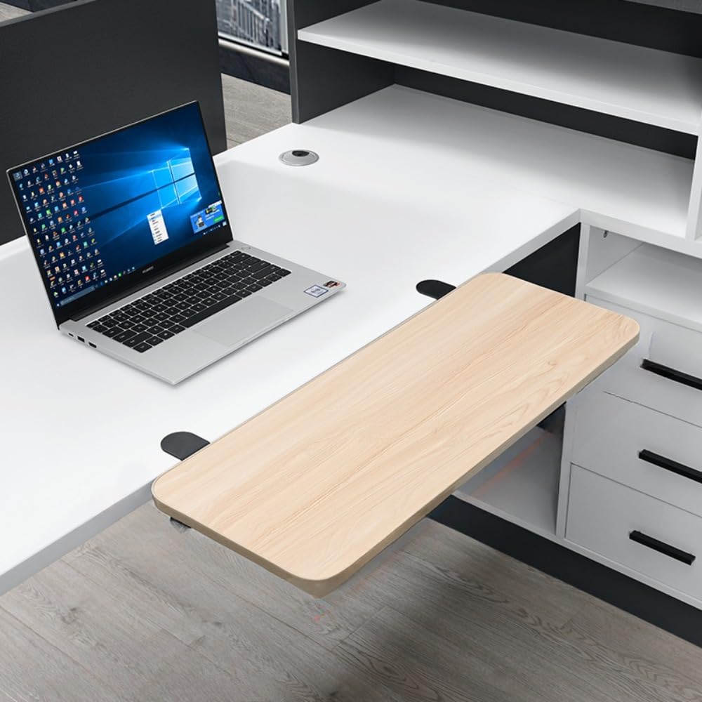 デスクトップエクステンダー 折りたたみ式デスクトップ延長プレート デスクトップ延長キーボードトレイ..