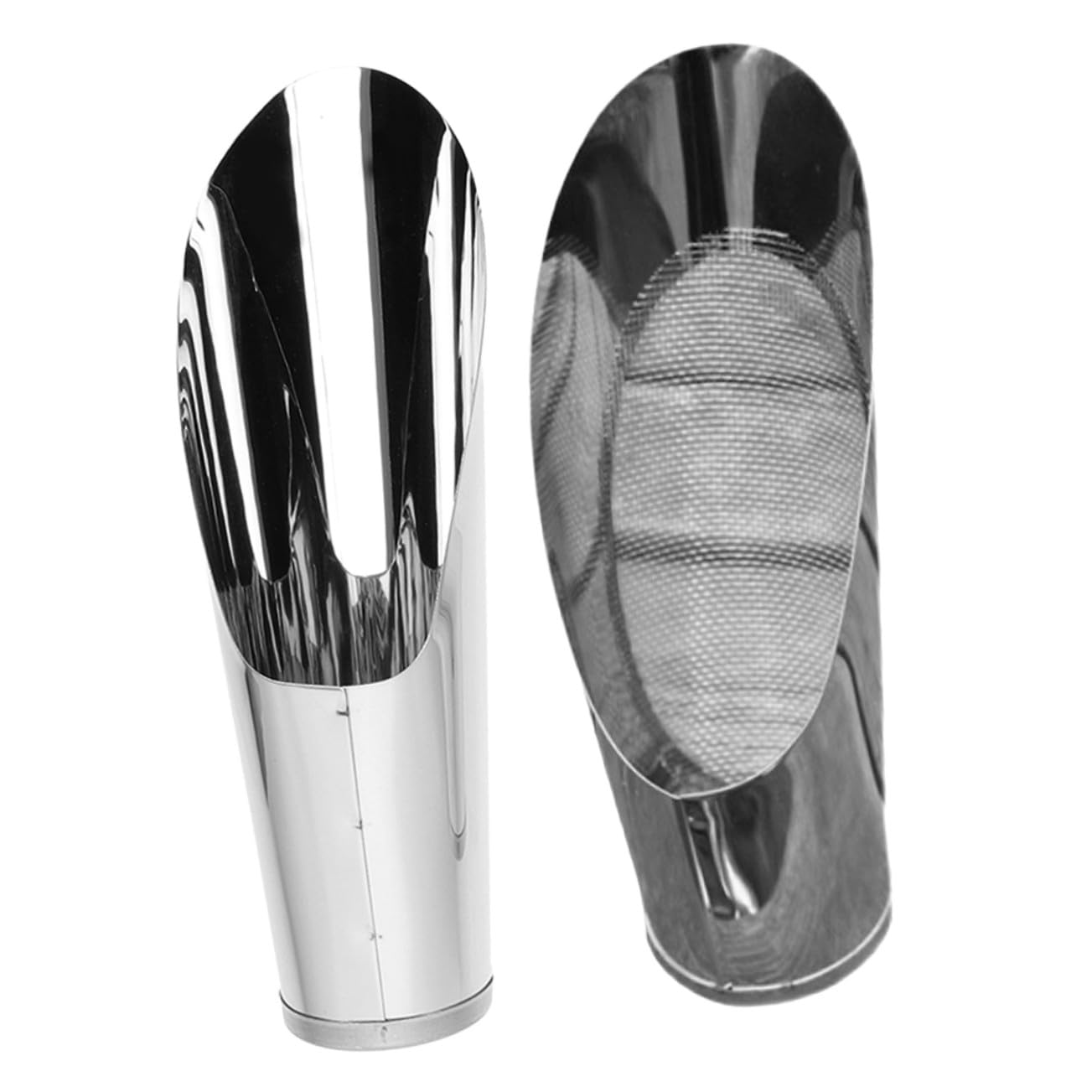 2個 多機能園芸シャベル点 中号ステンレス製バケツ型 筒型土ふるい器 花 多肉植物の植え替え 土耕し ...