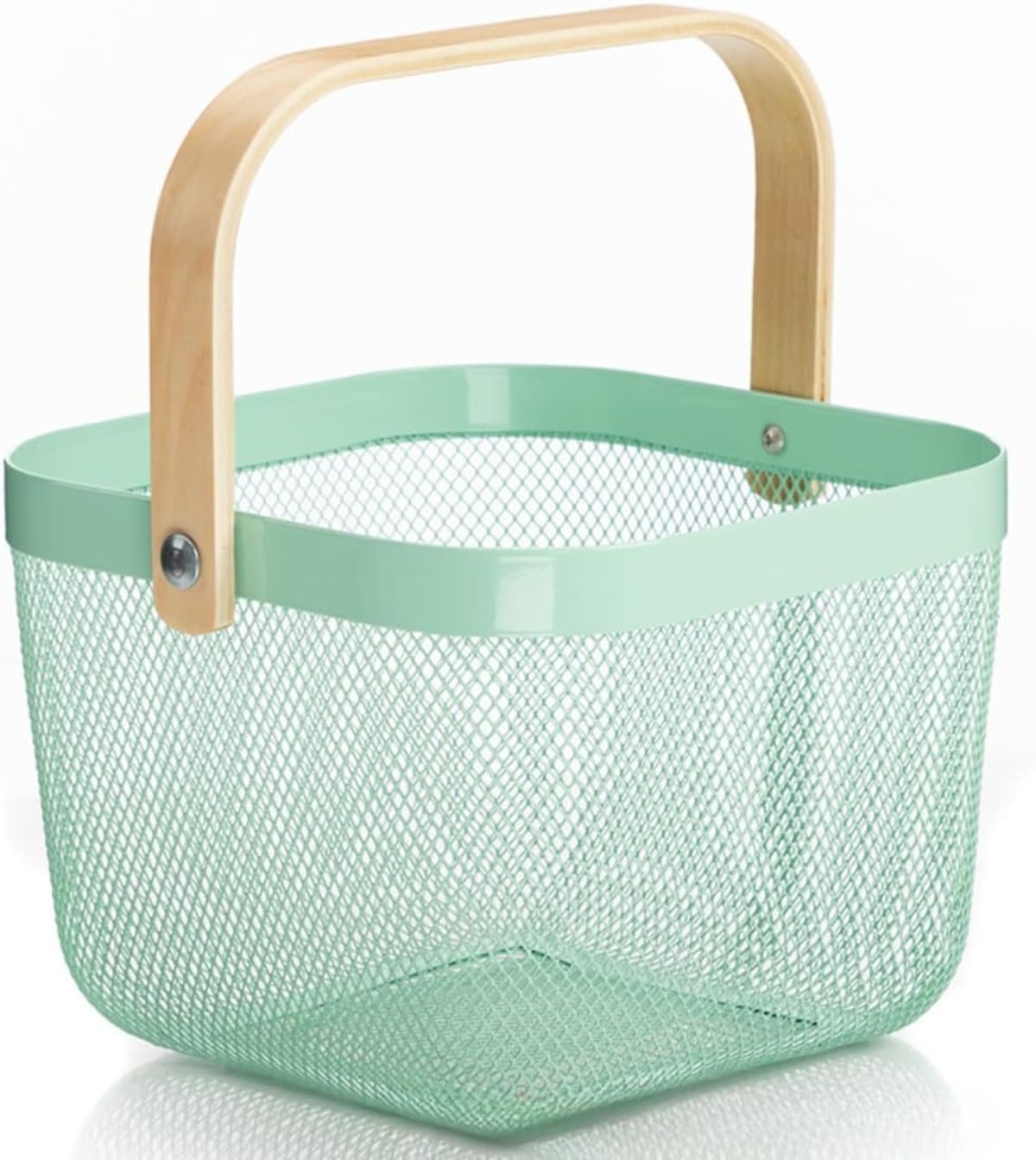 お風呂カゴ 収納バスケット 洗濯物カゴ 買い物かご バスケット 水切り 大容量 多機能 手提げ 洗濯物 化粧品 おもちゃ収納 シャワー 温泉 銭湯 スパ バスルーム (グリーン)