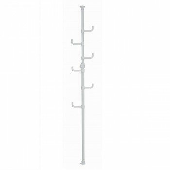 ポールハンガー WJ-020 ホワイト　省スペース設置が可能!