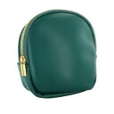 フラワーリング マチ付きポーチ(パッとる) シンプル GPO0321-GR(グリーン) 収納が充実(4)