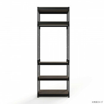 ハンガー5段 幅81cm MK-2285HBK ブラック　ハイタイプが新登場で収納力UP