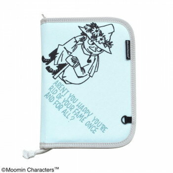 Rakuten - MOOMIN ムーミン ホスピタルポーチ アッシュグリーン/グレー ST-CNM0003　通院時に大活躍する多収納ポーチ