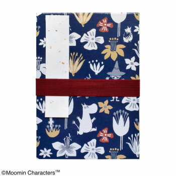 Rakuten - MOOMIN ムーミン じゃばら差し込み帳 紺 ST-TMM0003　ムーミンのじゃばら差し込み帳です!