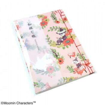 Rakuten - MOOMIN ムーミン 和綴じ帳 桃 ST-TMM0006　ムーミンの和綴じ帳です!
