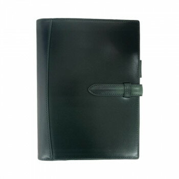 Rakuten - ASHFORD アシュフォード ヒメル A5 15mm belt グリーン 3123-055　質の高いプルアップレザーを使用した手帳