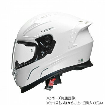 Rakuten - リード工業 TURISMO Plus フルフェイスヘルメット パールホワイト Lサイズ　変化する走行環境に即応