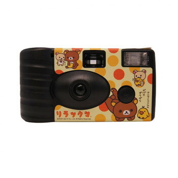 あのころのカメラ(使い捨てカメラ) リラックマ ビバ!!ダラダラ PSC-0676　レトロな写真撮影におすすめ