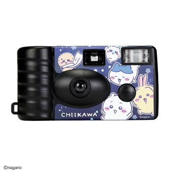 ちいかわ あのころのカメラ(使い切りカメラ) みんな PSC-0775　使い切りカメラに「ちいかわ」デザインで登場