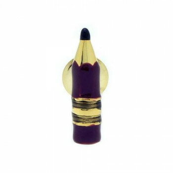 SWANK(スワンク) 鉛筆のピンズ(ワイン) P0006　普段使いはもちろん、プレゼントや記念品にも