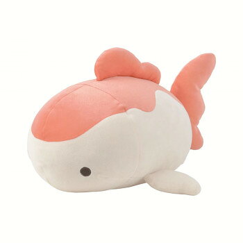 Rakuten - りぶはあと　マシュマロアクアミエ　ボルスター　金魚　28211-25　コロンとした形がかわいいミニクッション