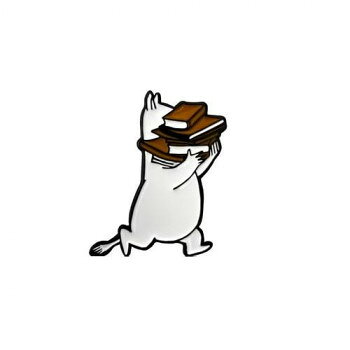 MOOMIN ムーミン ピンバッジ ムーミンと本 PNX100003　ピンバッジ
