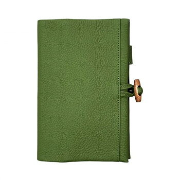 Rakuten - ASHFORD アシュフォード 抹茶 BIBLE 15mm トグル留め 深緑 7305-055　溶けこむ、抹茶の余韻