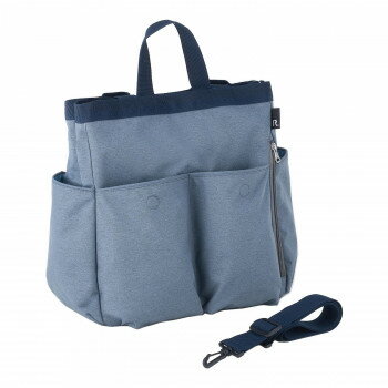 ROOTOTE　ルートート　SNマミールーミアレA　3way　マザーズバッグ　ブルーグレー　327102　11ポケットできちんと整頓。軽量の3WAYマザーズバッグ
