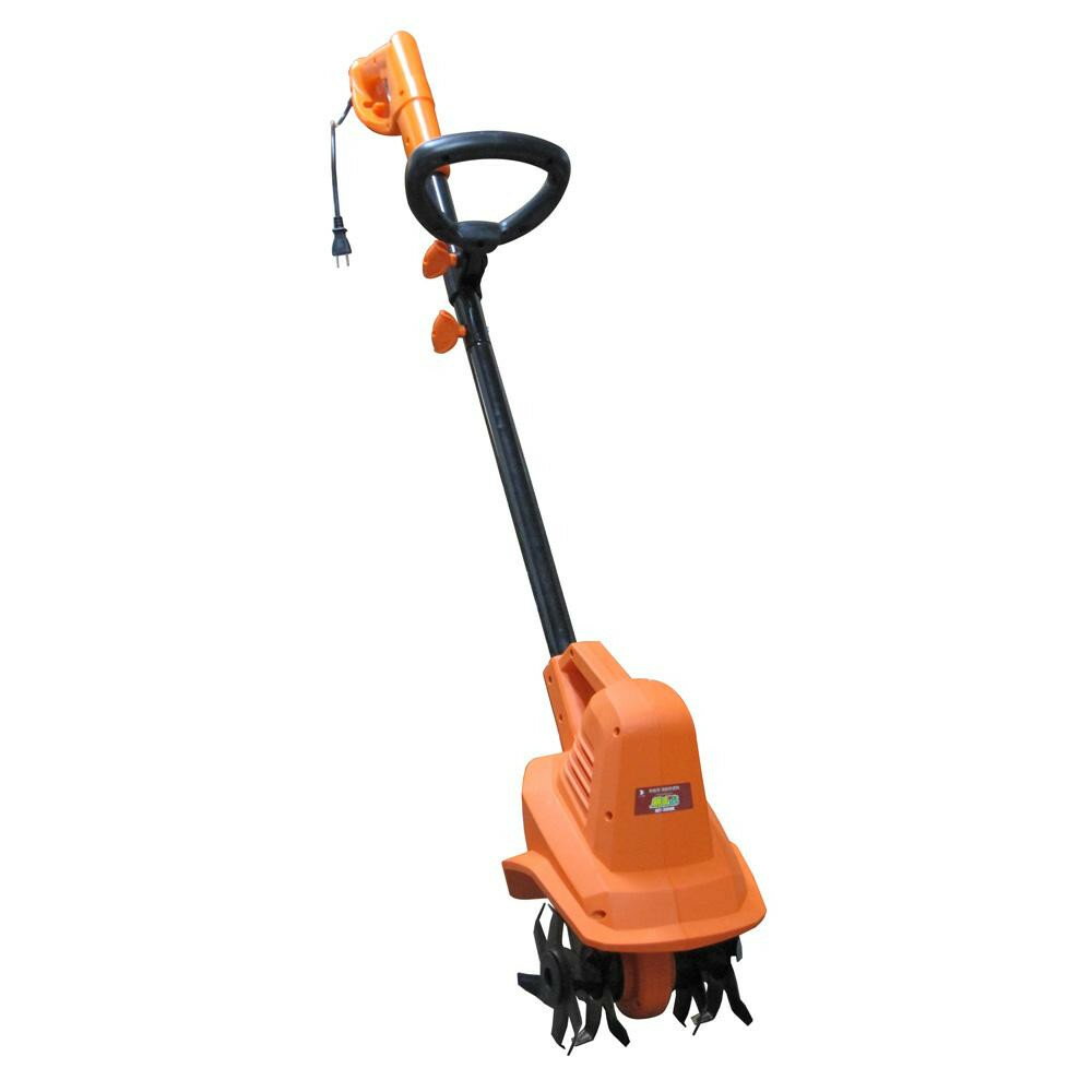 家庭用電動耕運機 耕す造 300W AKT-300WR　約4.0kgの軽量タイプの電動耕運機。