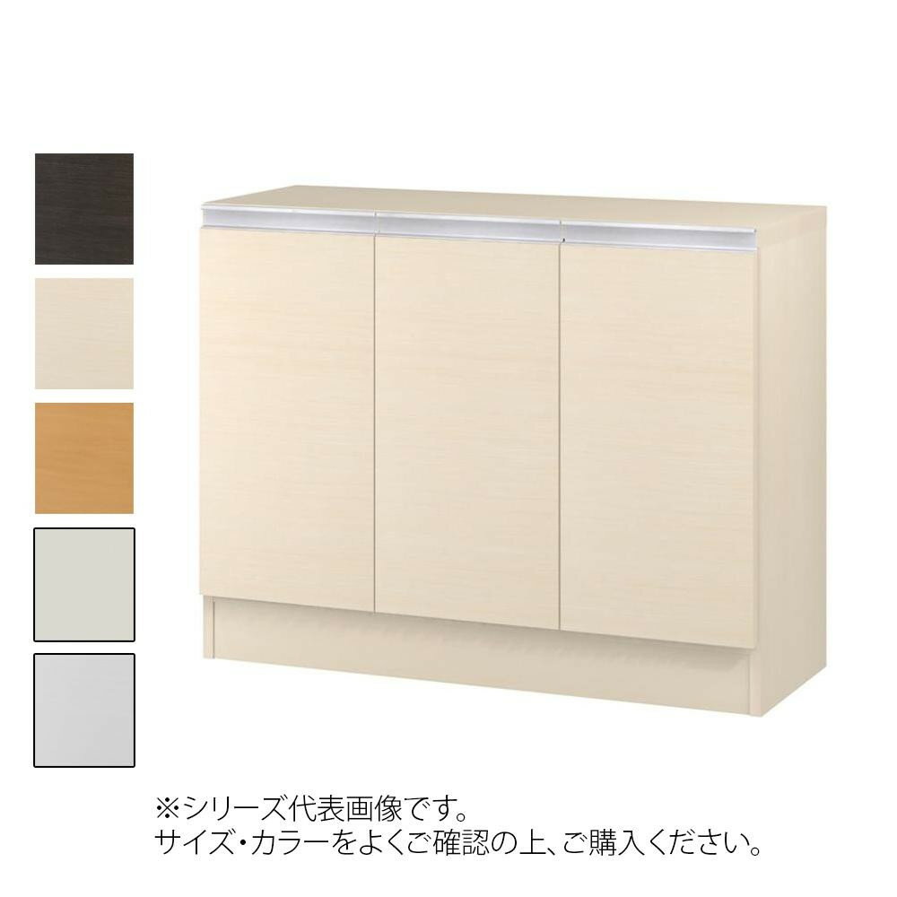 TAIYO MIOミオ(ミドルオーダー収納)7075 R　ダークブラウン(DB)　つかみやすいハンドルの扉付き収納棚。