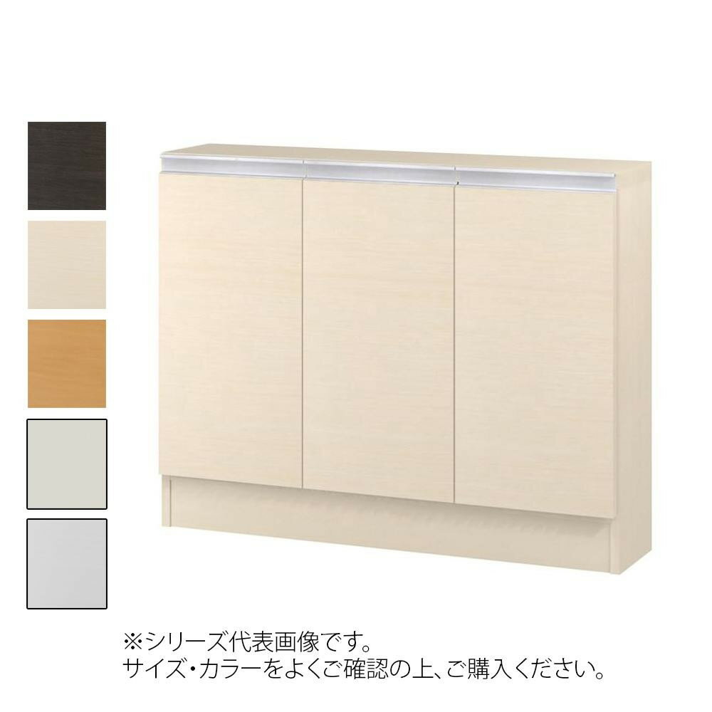 TAIYO MIOミオ(ミドルオーダー収納)7085 S　ダークブラウン(DB)　つかみやすいハンドルの扉付き収納棚。