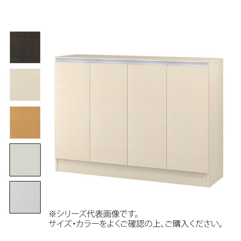 TAIYO MIOミオ(ミドルオーダー収納)85120 R ダークブラウン(DB) つかみやすいハンドルの扉付き収納棚。