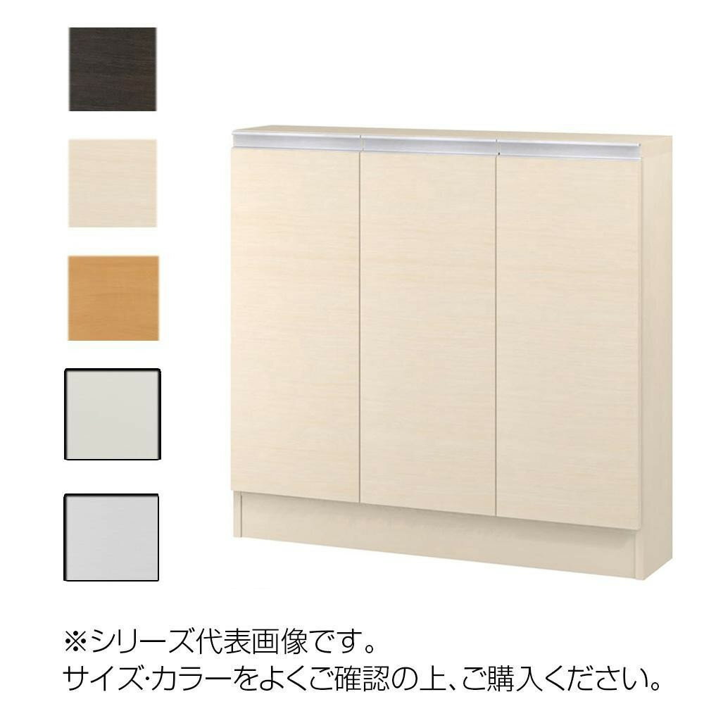 TAIYO MIOミオ(ミドルオーダー収納)8575 S ダークブラウン(DB) つかみやすいハンドルの扉付き収納棚。