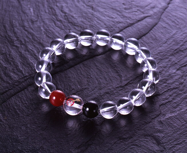 白水晶大当たりブレス 白水晶 赤メノウ オニキス パワーストーン ブレスレット 送料無料 メンズ レディース 効果 ハンドメイド 浄化 種類 意味 アクセサリー クリスタル