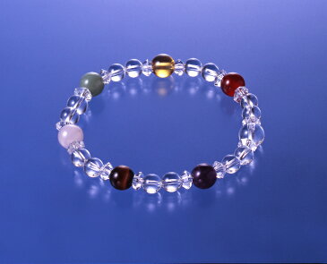 七貴石・水晶ブレス 白水晶 黄水晶 アメジスト 虎目石 赤メノウ ローズクォーツ アベンチュリン メンズ レディース 効果 ハンドメイド 浄化 種類 意味 アクセサリー クリスタル シトリン タイガーアイ