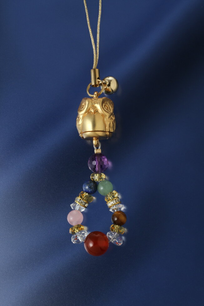 カラフル宝石ふくろうストラップ 白水晶 黄水晶 アメジスト 虎目石 赤メノウ 浄化 種類 相性 運気 エネ..