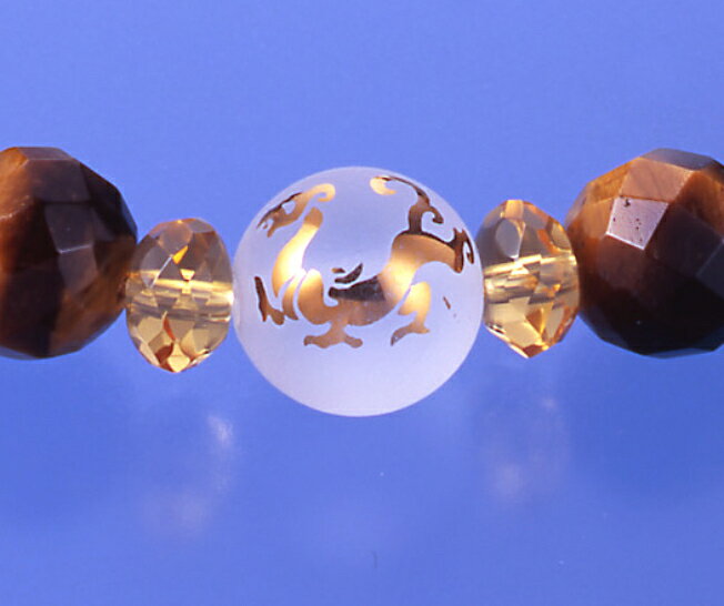 白水晶四神獣トラメブレス 白水晶 黄水晶 虎目石 浄化 種類 相性 運気 エネルギー スピリチュアル チャクラ 人気 波動 ジュエリー 防御 パワー クリスタル シトリン タイガーアイ 金運四神ブレス