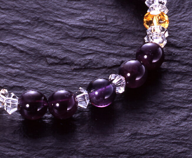 風水・白水晶アメジストブレス 紫水晶 白水晶 黄水晶 浄化 種類 相性 運気 エネルギー スピリチュアル チャクラ 人気 波動 ジュエリー 防御 パワー クリスタル シトリン