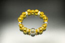 小猫の幸せブレス 白水晶 黄水晶 ブレスレット メンズ レディース 効果 ハンドメイド 浄化 種類 意味 アクセサリー